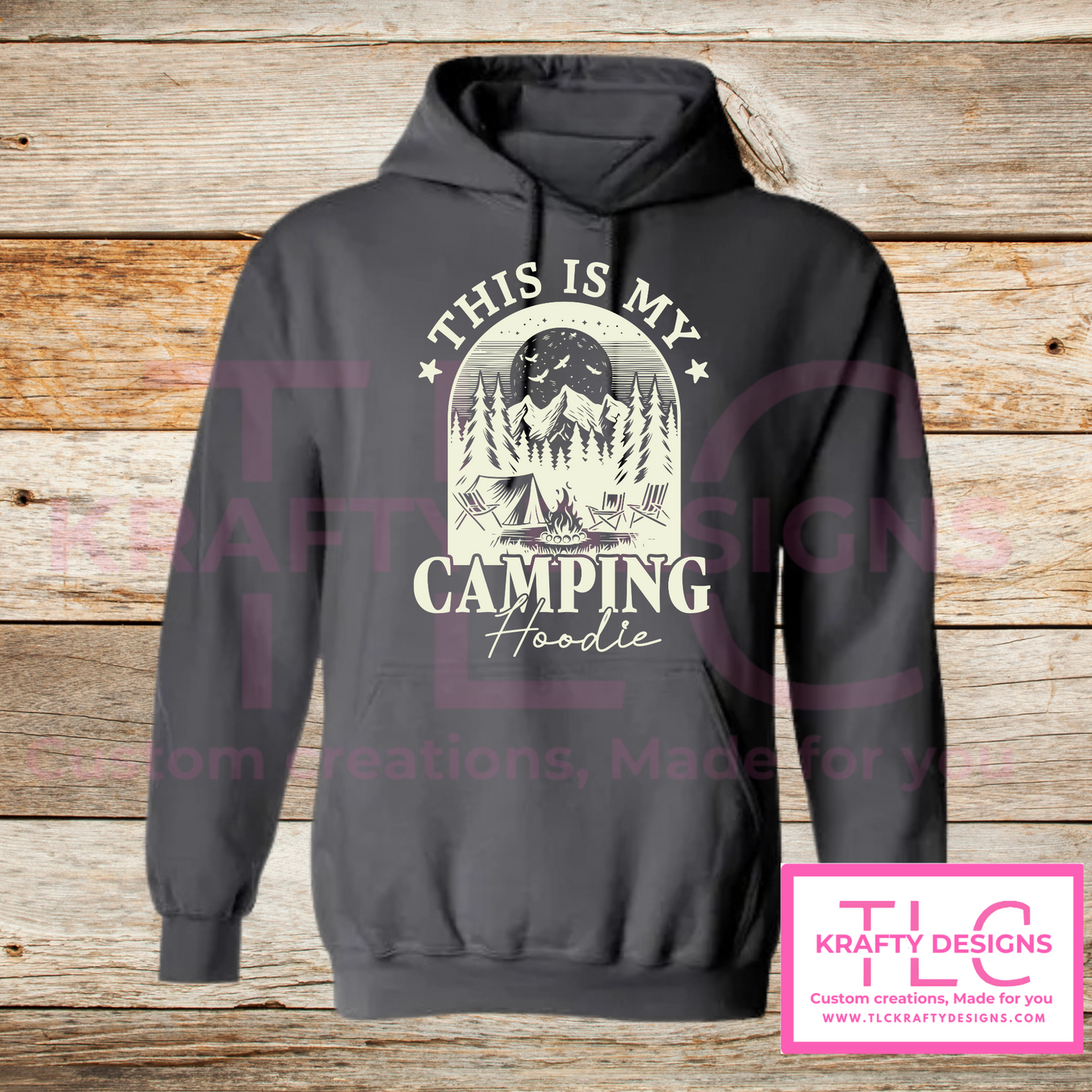 This Is My Camping Hoodie β Unisex Outdoor Adventure Sweatshirt