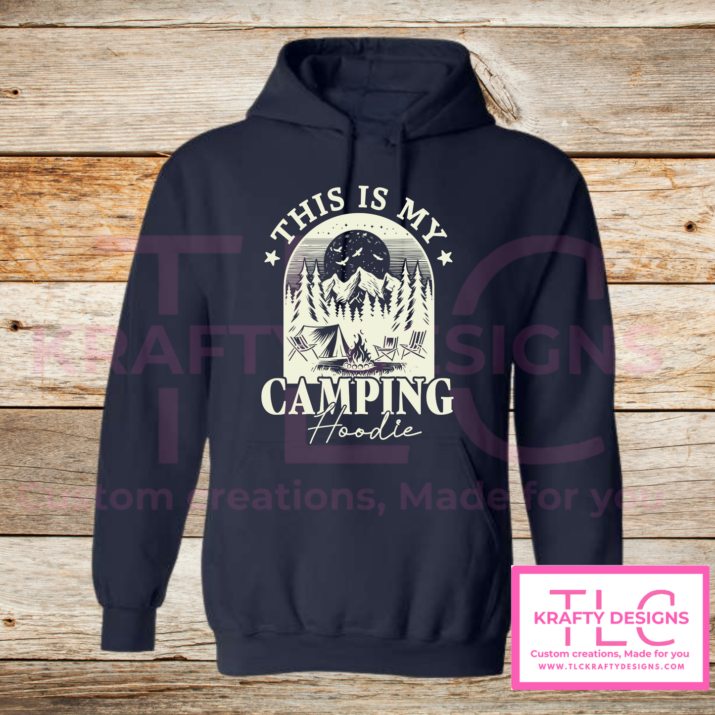 This Is My Camping Hoodie β Unisex Outdoor Adventure Sweatshirt