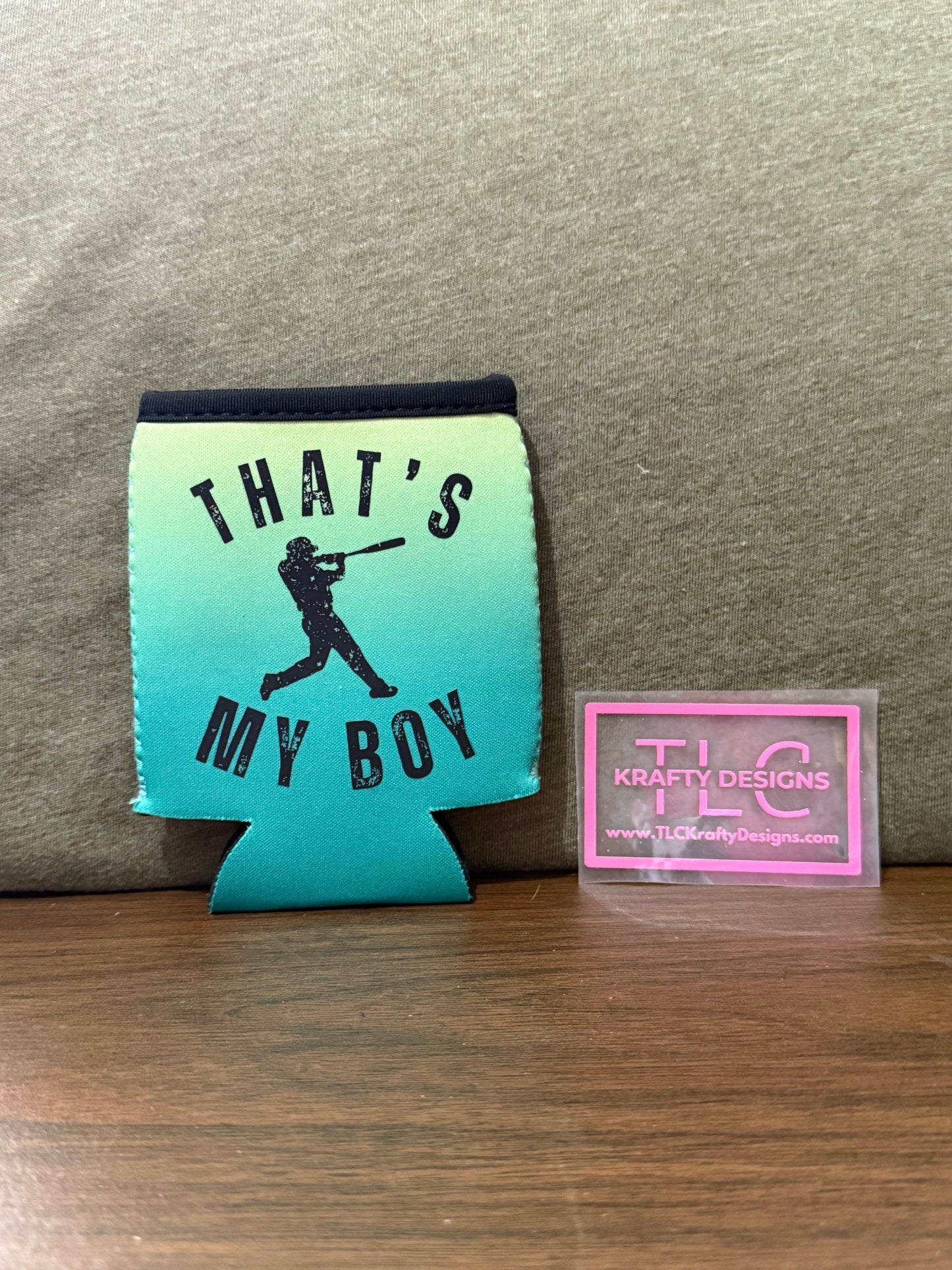 That’s My Boy Baseball Koozie – Proud Sports Parent Can Holder for Game Days