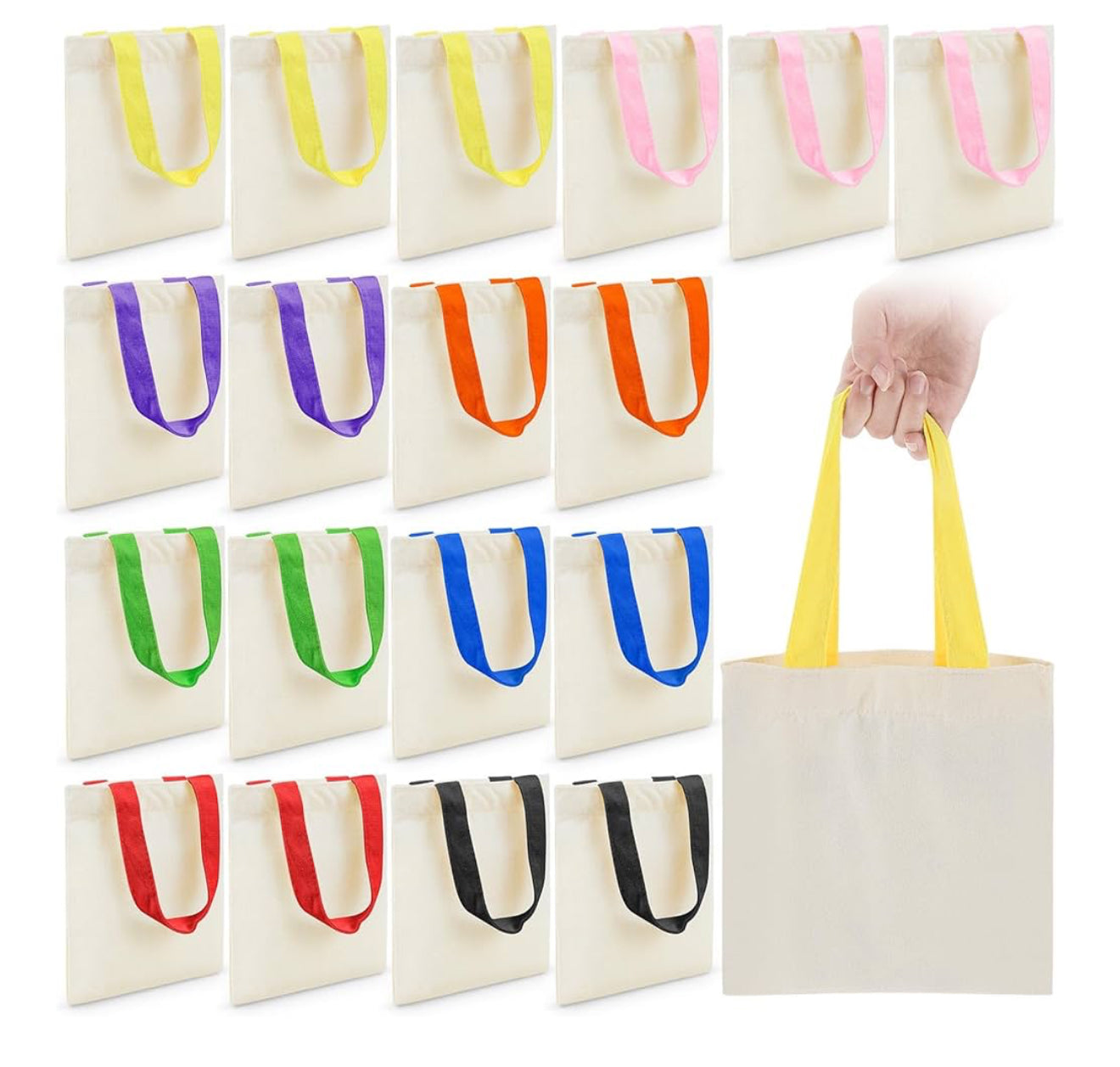 Custom Halloween Trick-or-Treat Tote Bags β Personalized Kids Candy Bags in Fun Character Designs