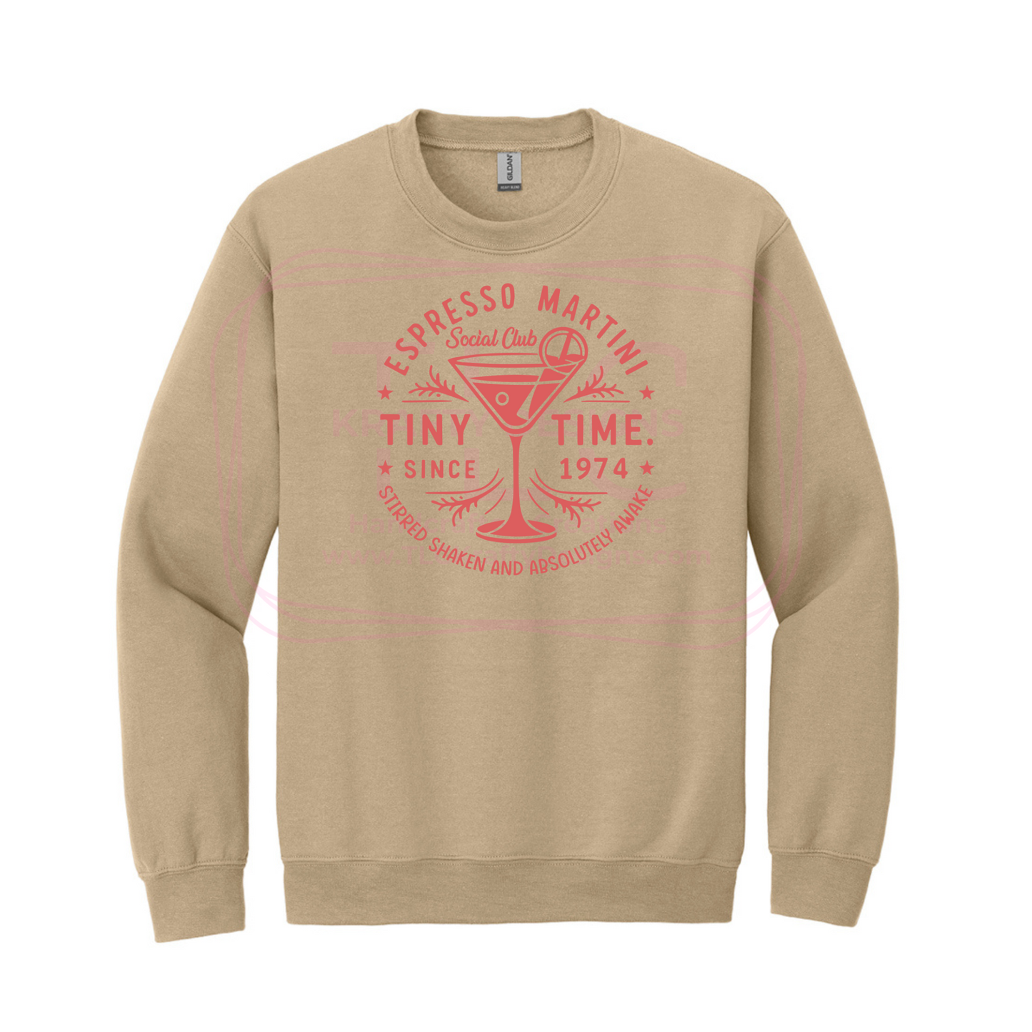 Espresso Martini Social Club Sweatshirt – Tiny Time Since 1974