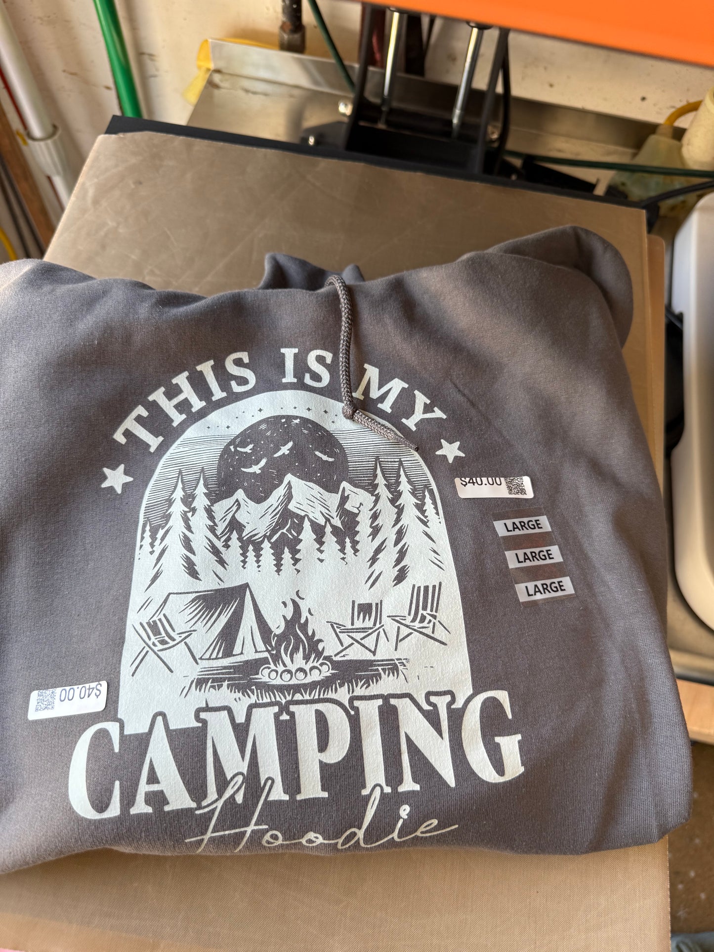 This Is My Camping Hoodie β Cozy Campfire Sweatshirt for Outdoor Lovers
