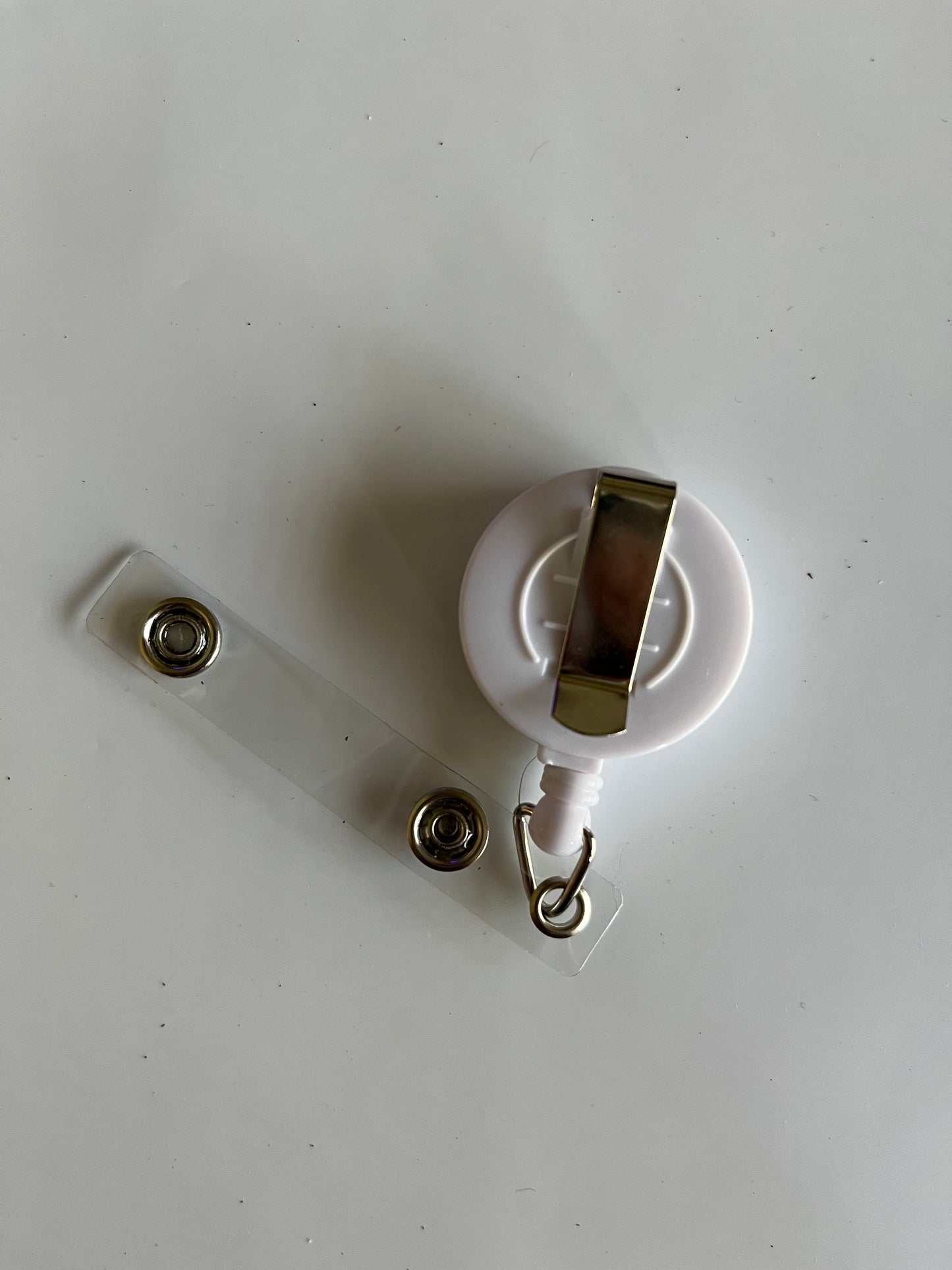 Best Teacher Sublimation Retractable Badge Holder Clip