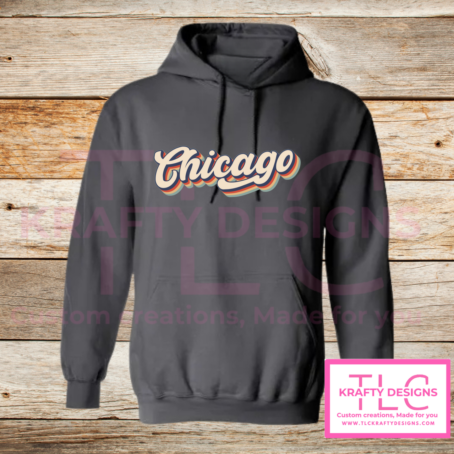 Retro Chicago Sweatshirt β Vintage-Inspired City Pride