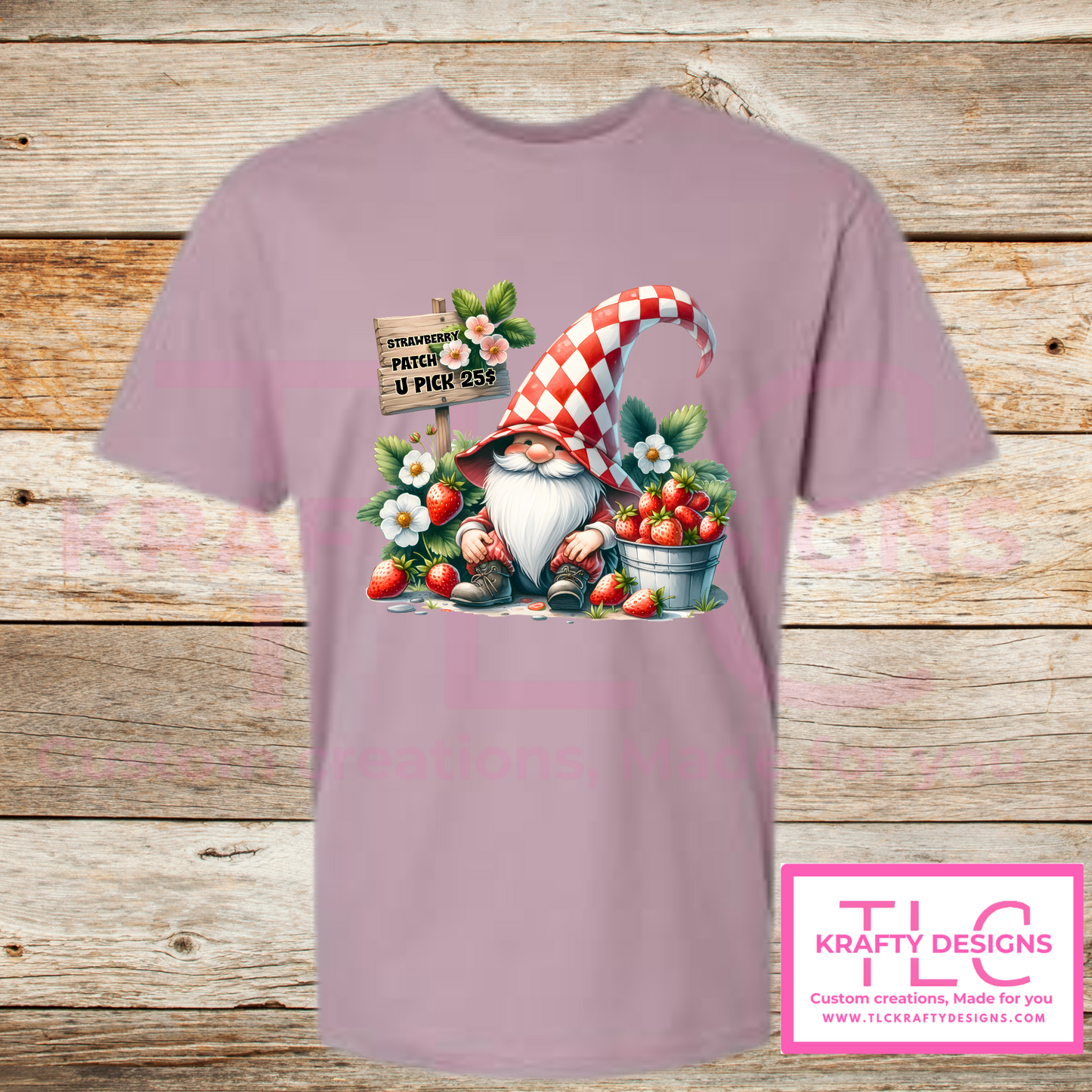 Strawberry Patch Gnome Shirts – Sweet Summer Farmhouse Vibes