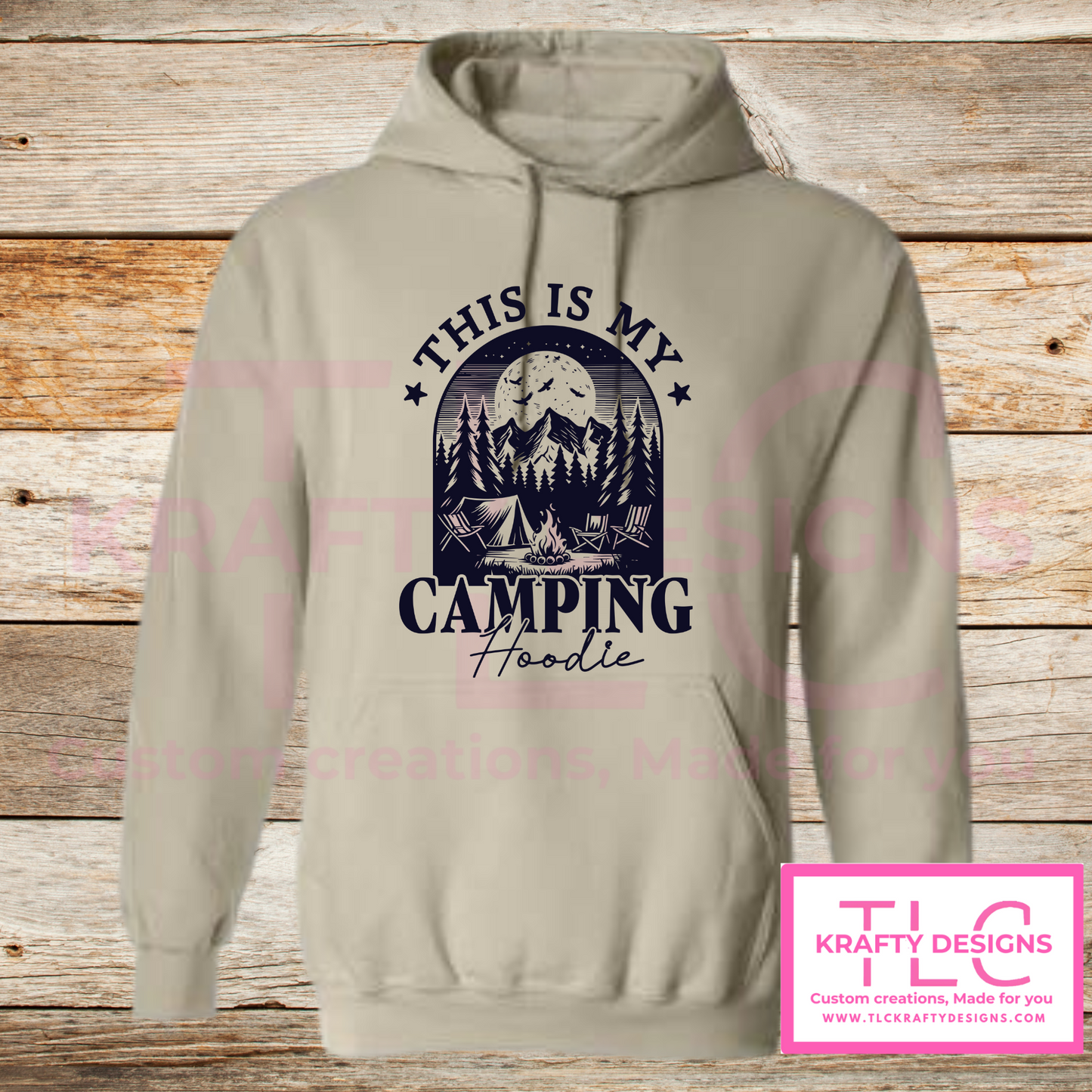 This Is My Camping Hoodie β Unisex Outdoor Adventure Sweatshirt