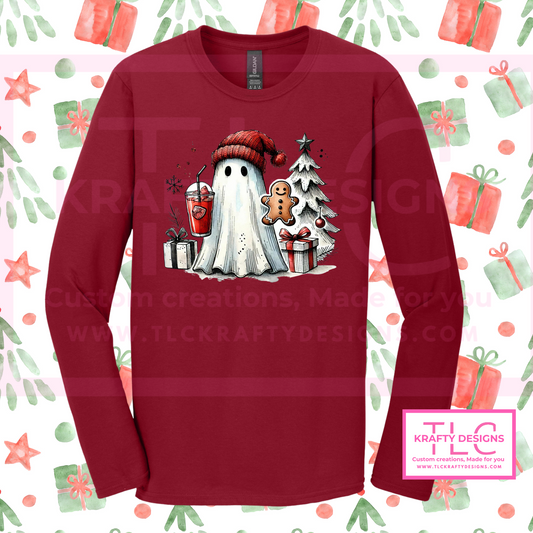 Ghostmas Holiday Shirt – Cute Ghost Christmas Top