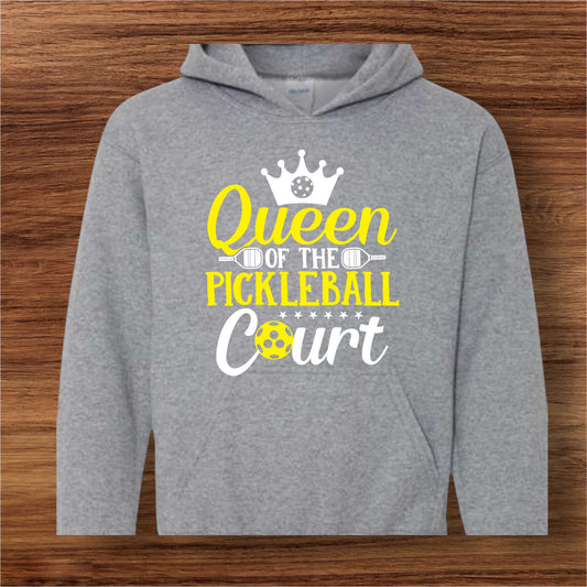 Queen of the Pickleball Court Sweatshirt