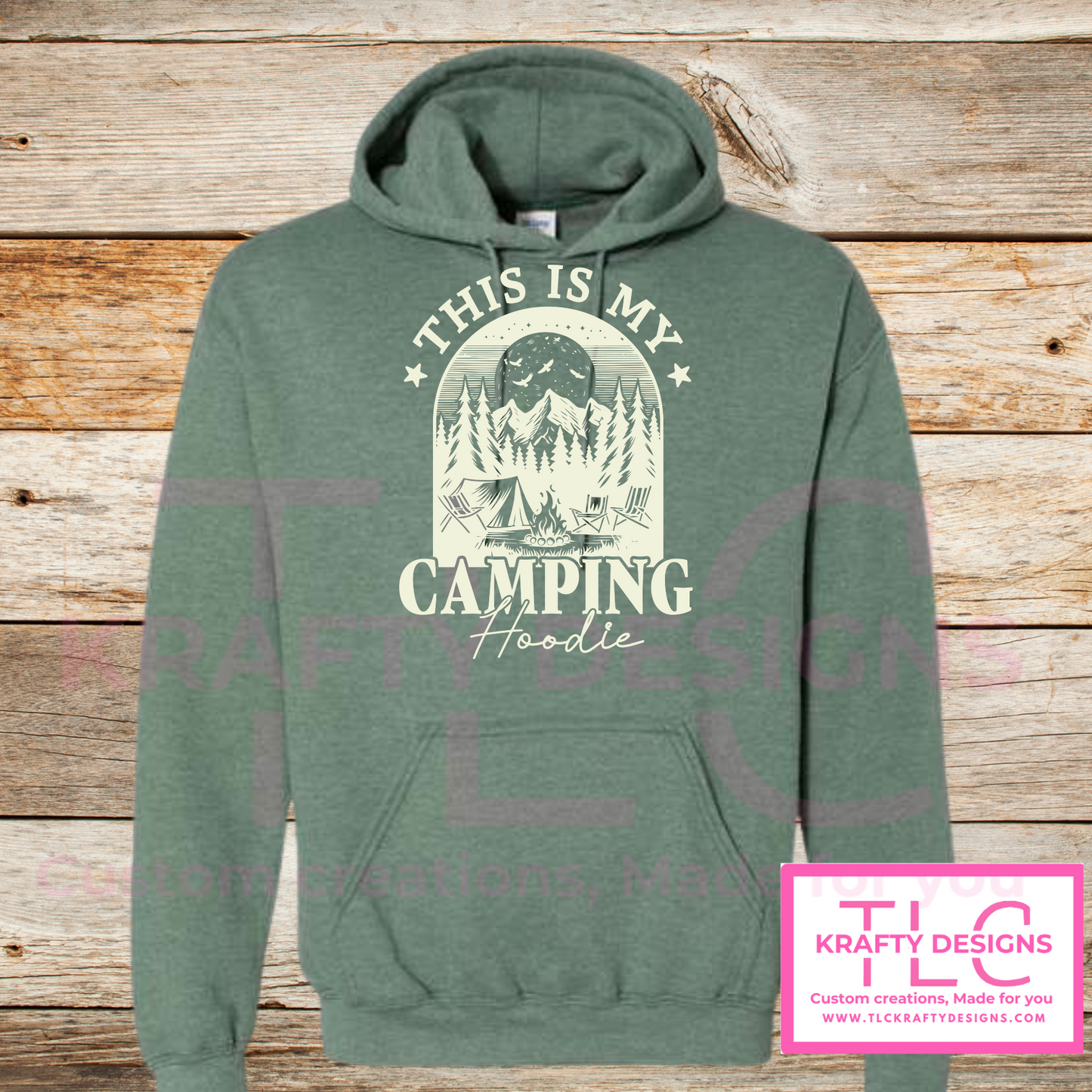 This Is My Camping Hoodie β Unisex Outdoor Adventure Sweatshirt