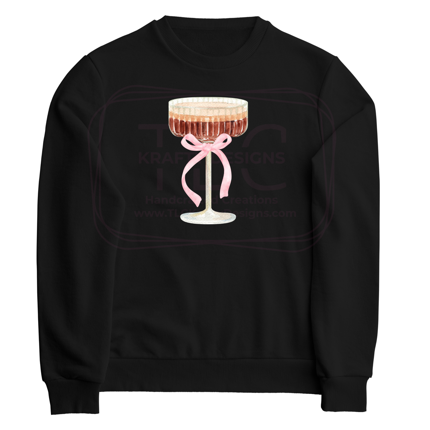 Elegant Espresso Martini Sweatshirt – Chic Coffee Cocktail Apparel