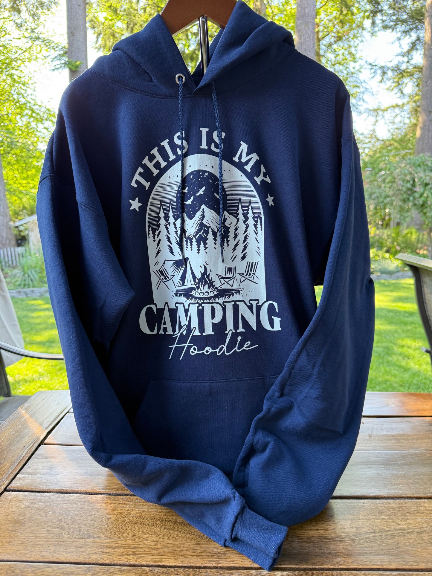 This Is My Camping Hoodie β Cozy Campfire Sweatshirt for Outdoor Lovers