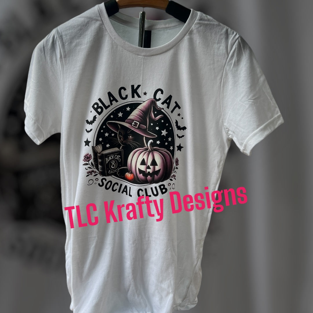 Black Cat Social Club T-Shirt