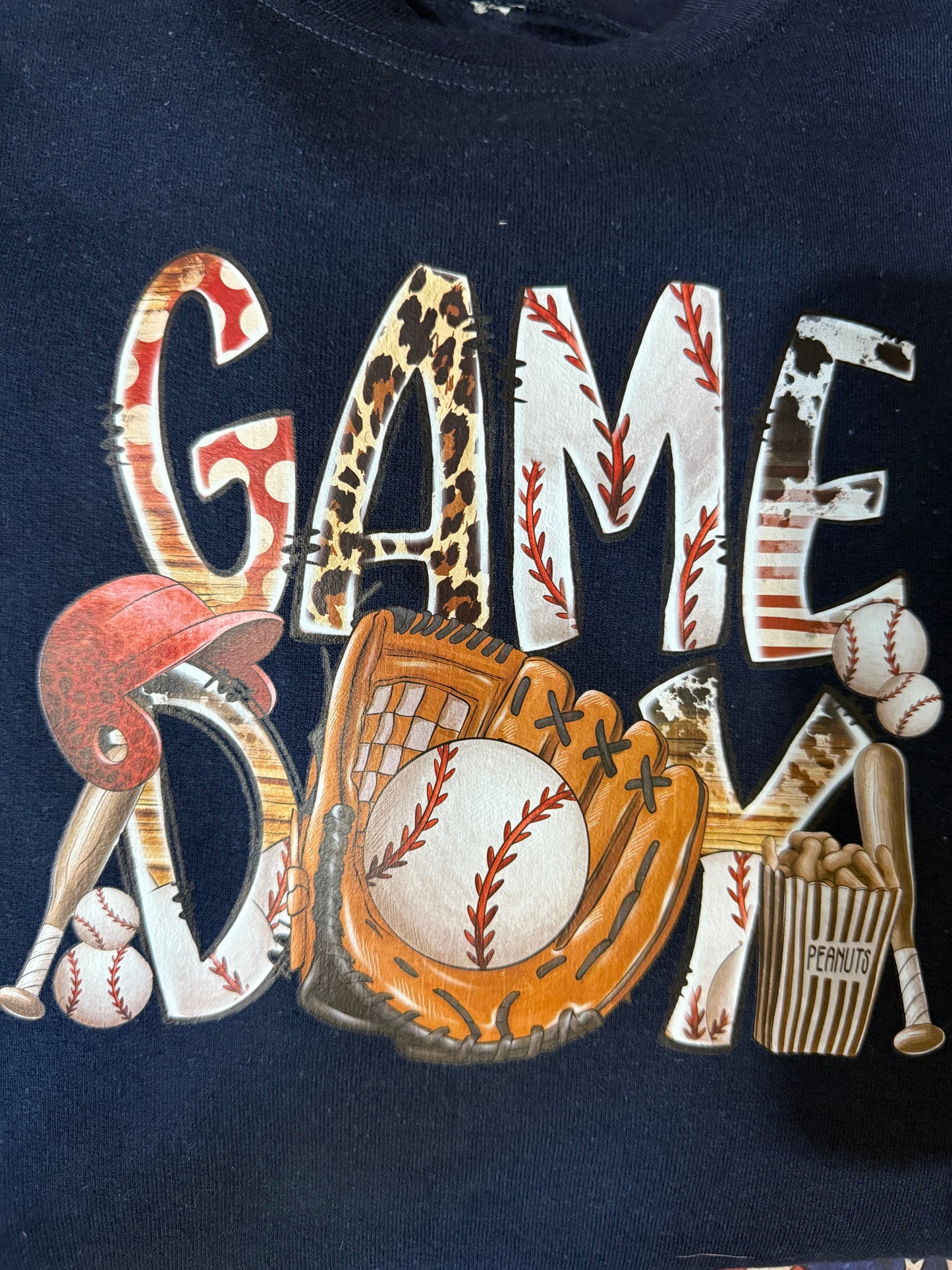 Game Day Baseball Sweatshirt – Custom Sports Fan sweatshirt for Moms & Fans