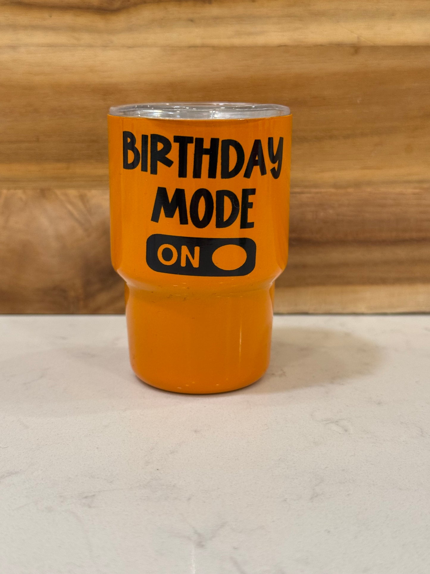 Birthday Mode 3oz mini shot glass