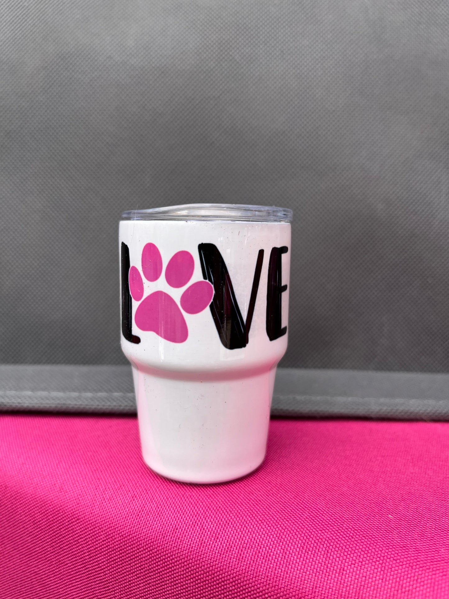Love Paw 3oz. Customized Tumbler shot glass