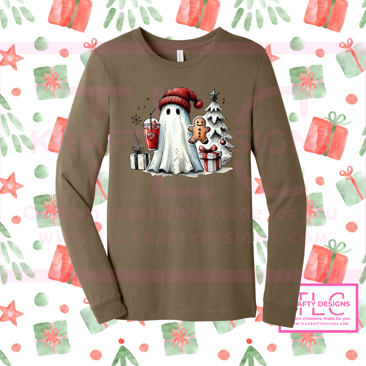 Ghostmas Holiday Shirt – Cute Ghost Christmas Top