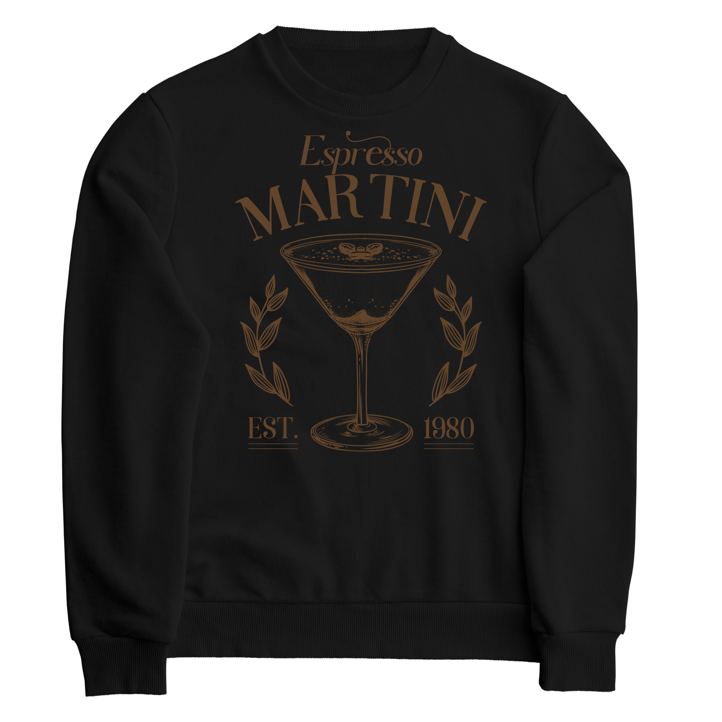 Espresso Martini Sweatshirt – Classic Coffee Cocktail Design