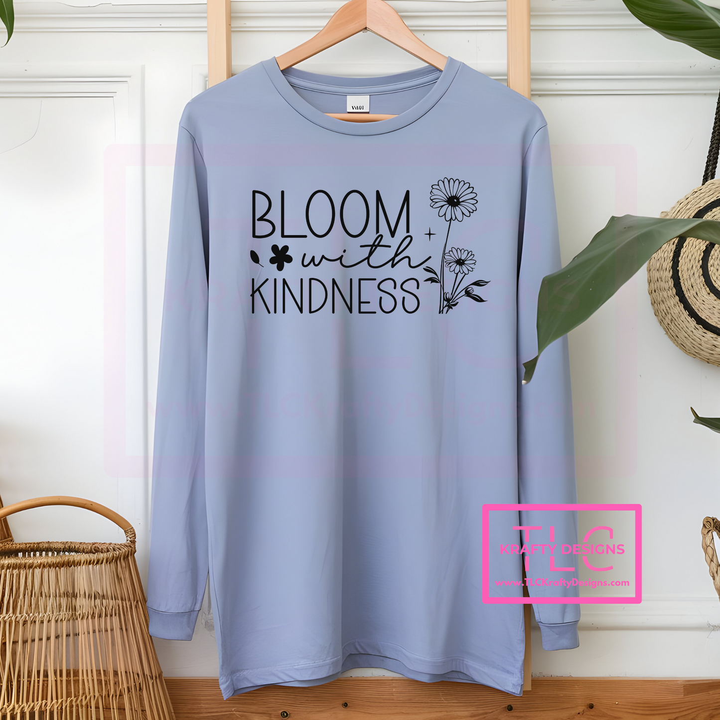 Bloom with Kindness β Short Sleeve, Tank, or Long Sleeve Tee