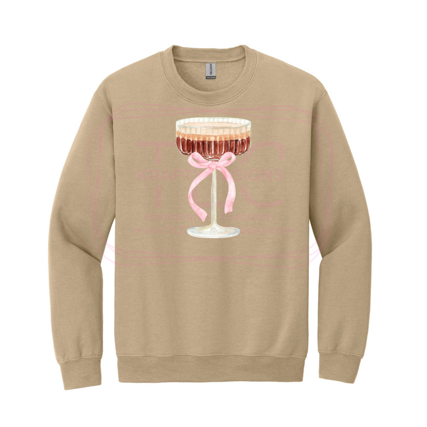 Elegant Espresso Martini Sweatshirt – Chic Coffee Cocktail Apparel