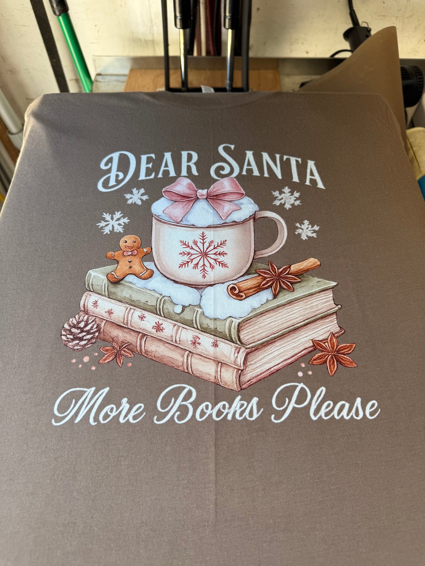 Dear Santa More Books Please β Cozy Holiday Shirt