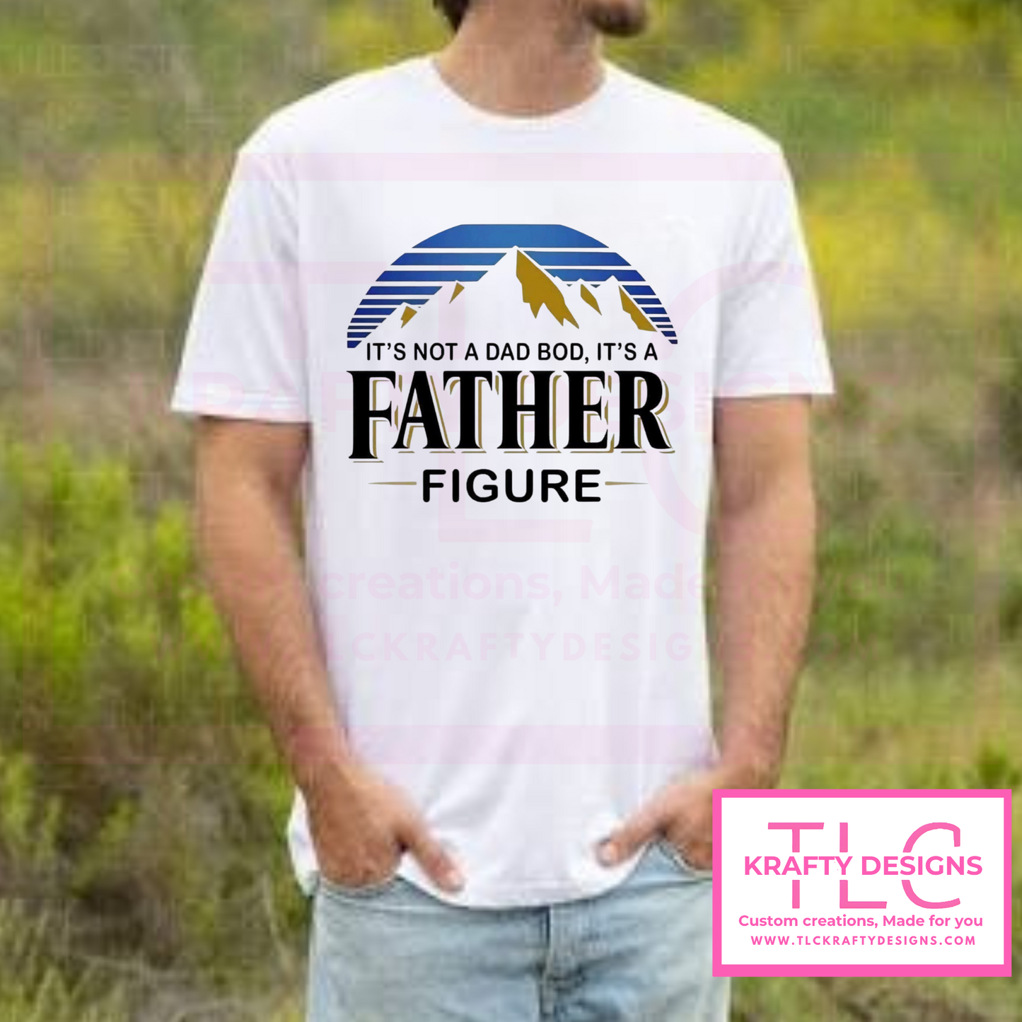 Father Figure Shirt – Funny Dad Bod Tee | Father’s Day Gift for Dads
