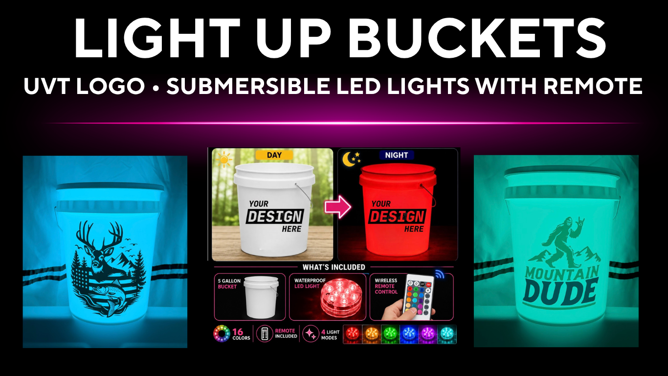 Light-Up Buckets