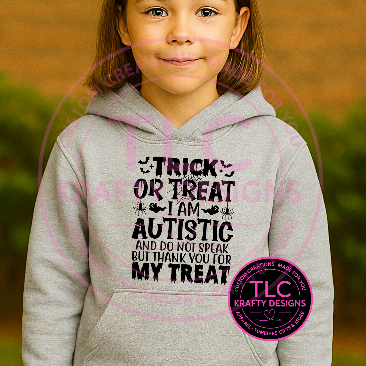 Trick or Treat – Autism Awareness Halloween Hoodie