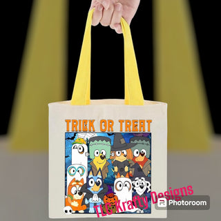 Character Themed Trick or Treat Bag