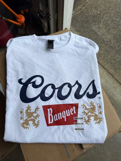 Coors Banquet Logo Tee – Classic Beer Shirt