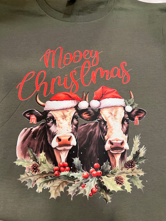 Mooey Christmas” Holiday Sweatshirt