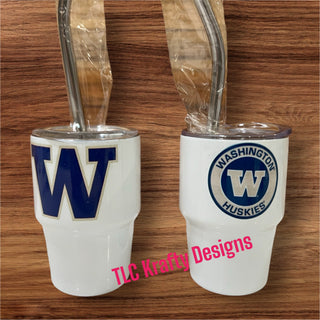 Custom Team Light-Up Bucket Packages | White LED Bucket with Lid | Custom UVT Design + Seat Lid Upgrade