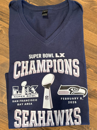 Championship Game Day Graphic Apparel – T-Shirt or Sweatshirt