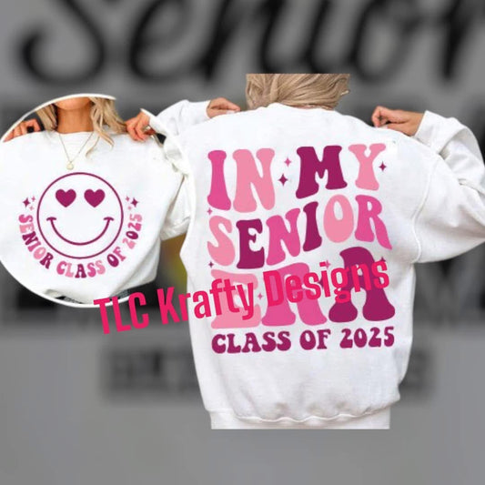 In My Senior Era | Class of 2025 Tanks, Tees, and Long Sleeves