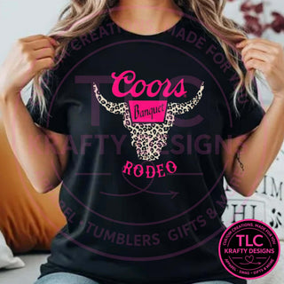 Coors Banquet Rodeo Pink Design – Western Rodeo Apparel