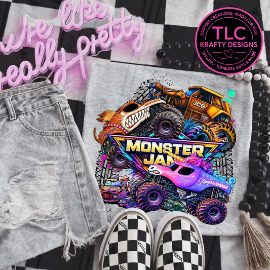 Monster Truck Variety Apparel - Monster Truck Vibes