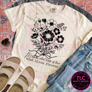 Mothers Plant Seeds Of Love Black Design – Mom Life Apparel