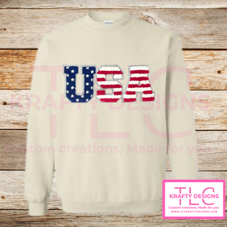 USA Chenille Patch Stars & Stripes Design – Patriotic Patch Apparel