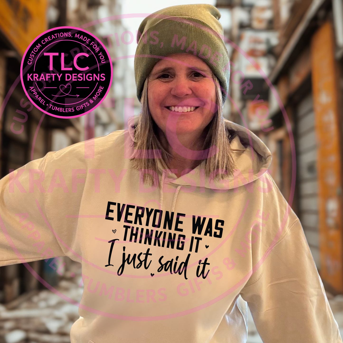 Everyone Was Thinking It Shirt or Sweatshirt - Humor and Sarcasm Vibes Apparel CK