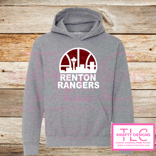 Renton Rangers Football Skyline Sweatshirt - Custom Team Spirit Wear