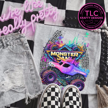 Unicorn Monster Truck Apparel - Monster Truck Vibes