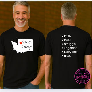 Foster Champs of WA Logo Design - Family Life Apparel