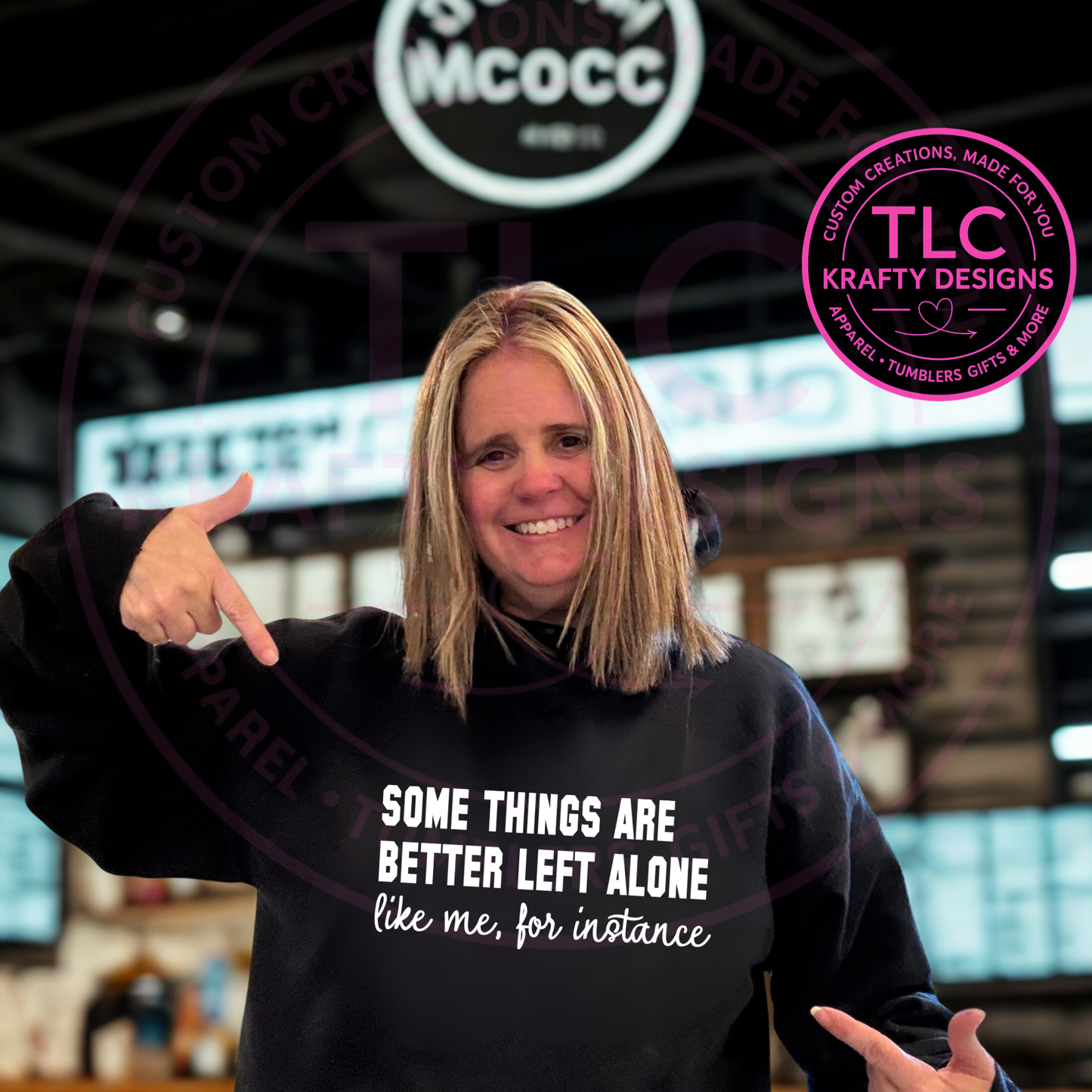 Some Things Are Better Left Alone Shirt or Sweatshirt - Humor and Sarcasm Vibes Apparel CK