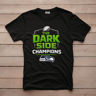 Football Championship The Dark Side Champions Graphic Apparel – T-Shirt or Sweatshirt