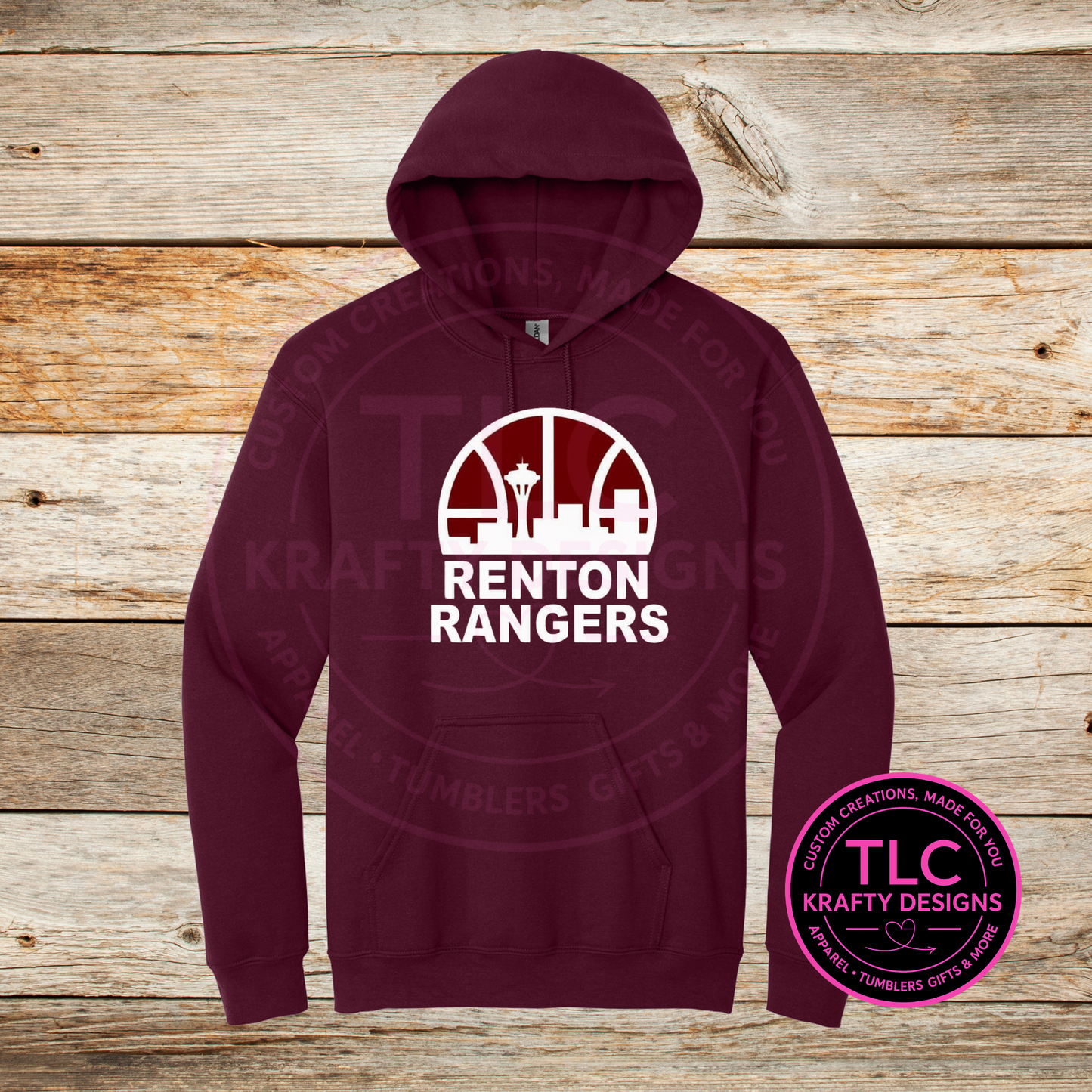 Renton Rangers Football Skyline Sweatshirt - Custom Team Spirit Wear