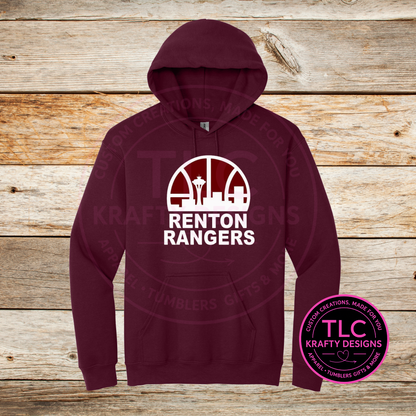 Renton Rangers Football Skyline Sweatshirt - Custom Team Spirit Wear