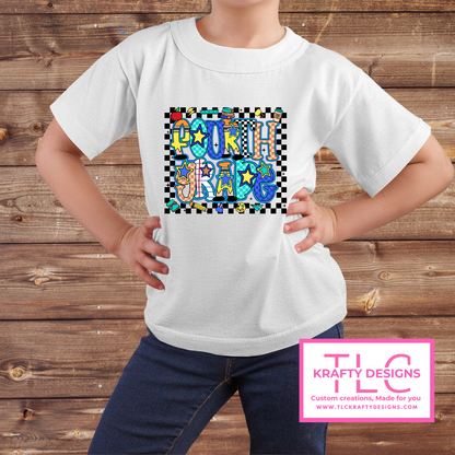 Colorful Grade Level Youth T-Shirts – Back to School Graphic Tees