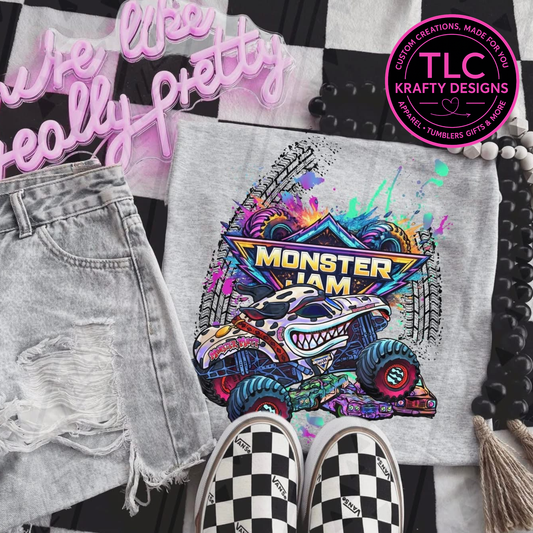 Dalmatian Monster Truck Apparel - Monster Truck Vibes