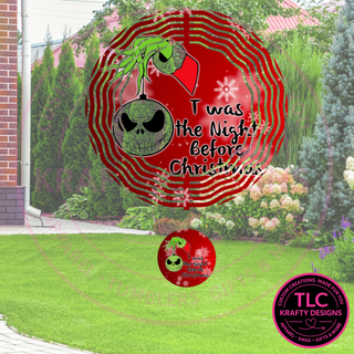 Nightmare Couple Wind Spinner Collection - Outdoor & Garden Decor