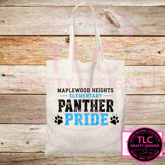 Maplewood Heights Panthers Tote Bags – Maplewood Heights Spirit Wear