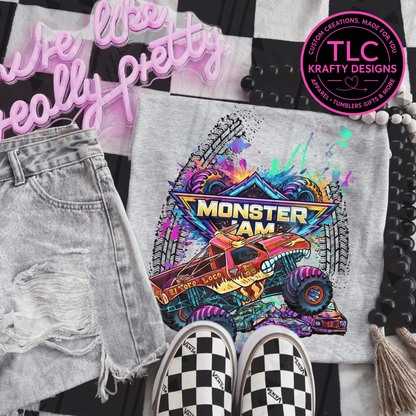 Bull Monster Truck Apparel - Monster Truck Vibes